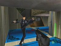 une photo d'Ã©cran de Perfect Dark sur Nintendo 64